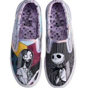 NEW Disney Nightmare Before Christmas Slip On Sneakers Size 10 NWT